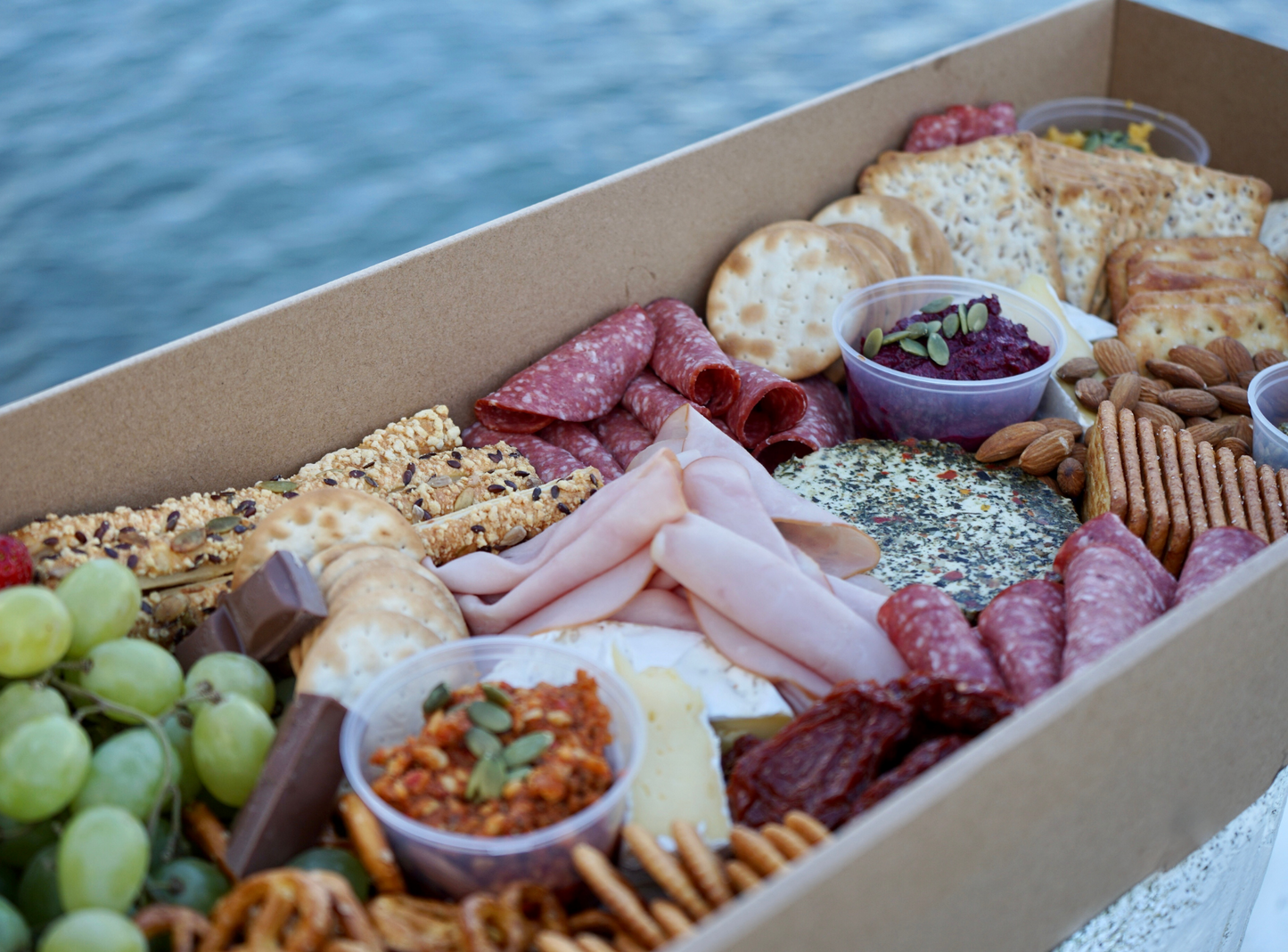 Tash Henry Catering grazing gift box kaitaia.