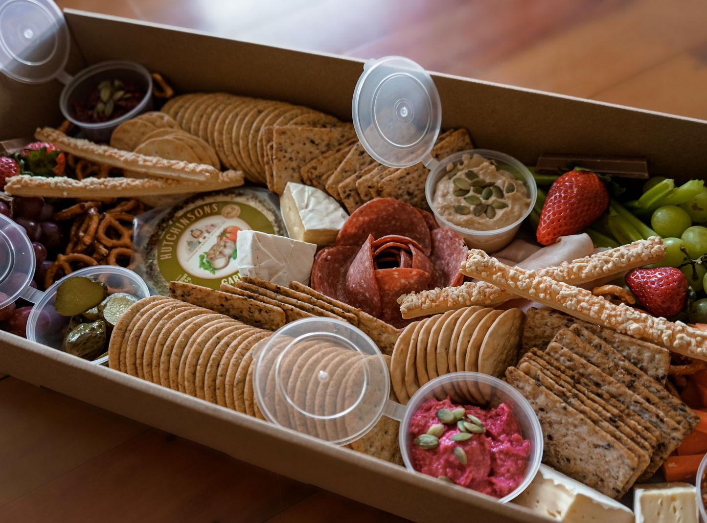 Tash Henry Catering grazing gift box kaitaia