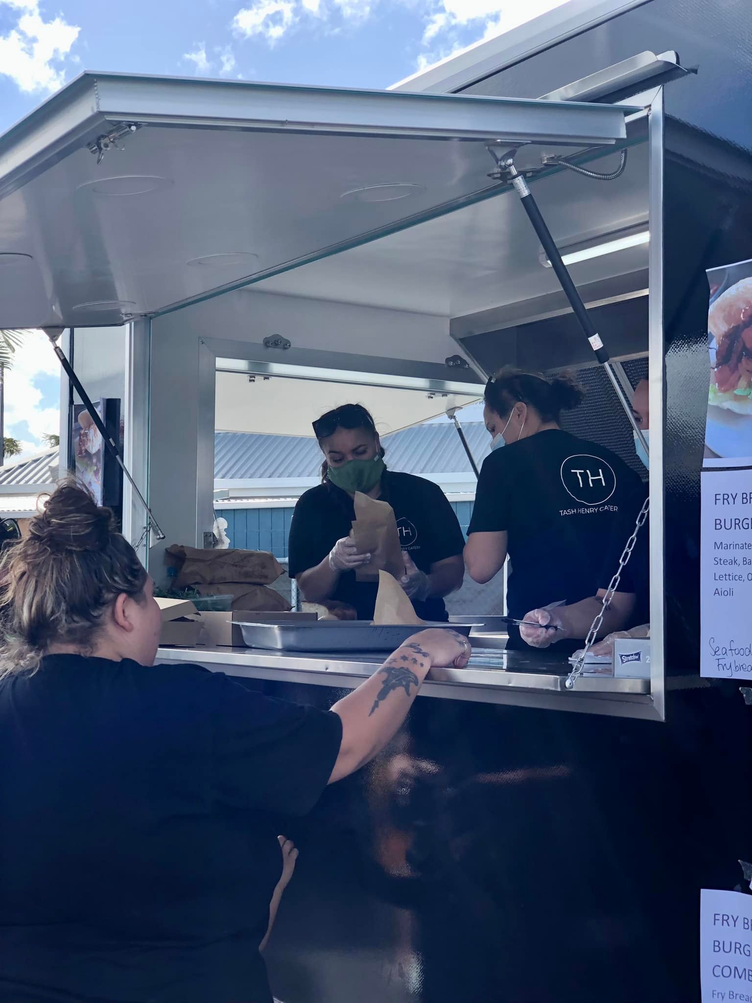 Tash Henry Catering food truck